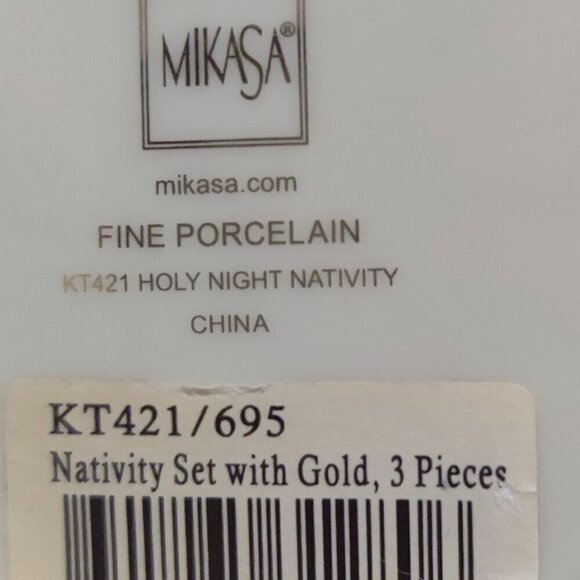 Mikasa Nativity Night, excellent condition. A Beautiful Set for your Family, Vtg - Picture 6 of 6